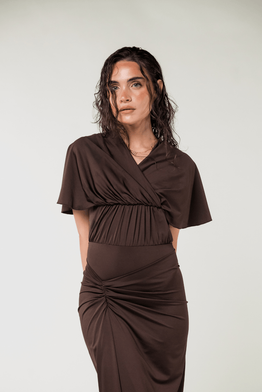 Body de bain marron - Brook