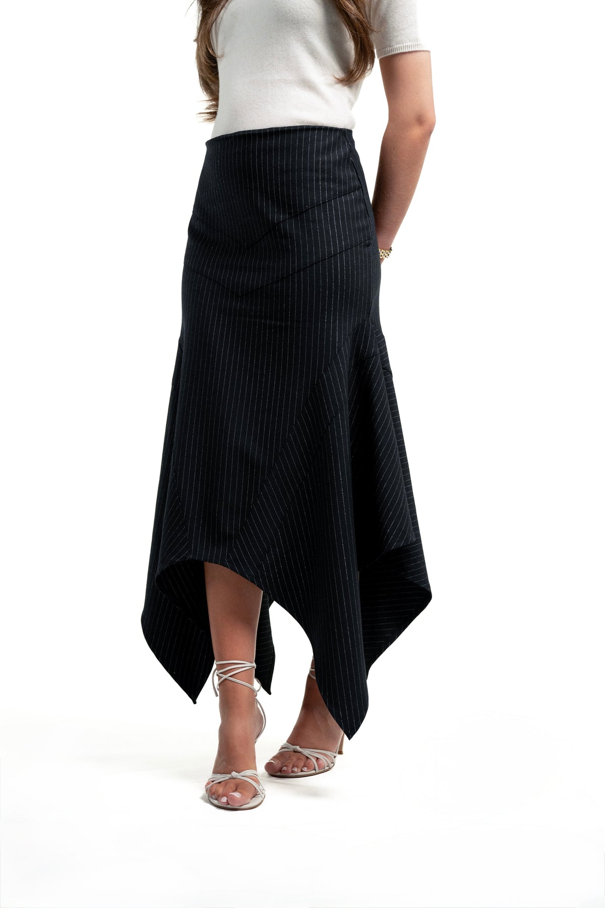 Jupe longue asymétrique - Céline