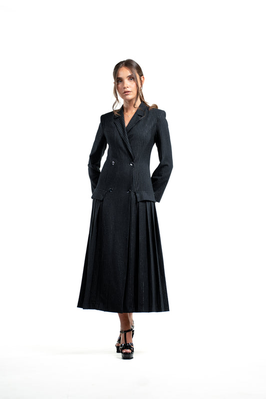 Robe longue blazer - Carole