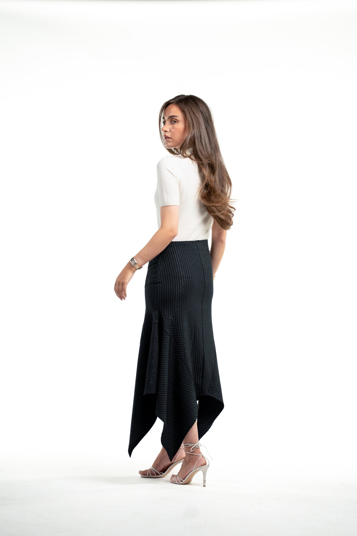 Jupe longue asymétrique - Céline
