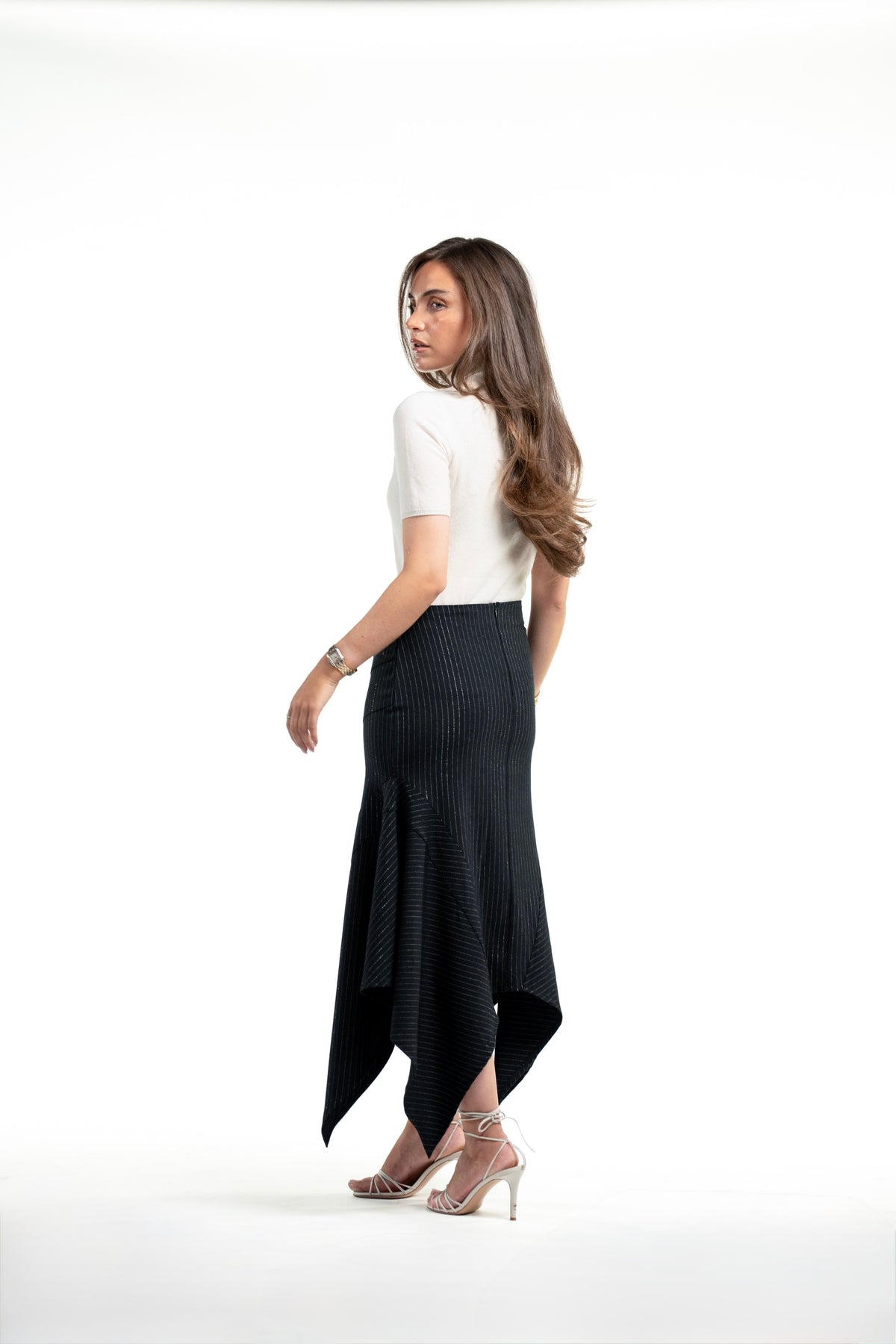 Jupe longue asymétrique - Céline