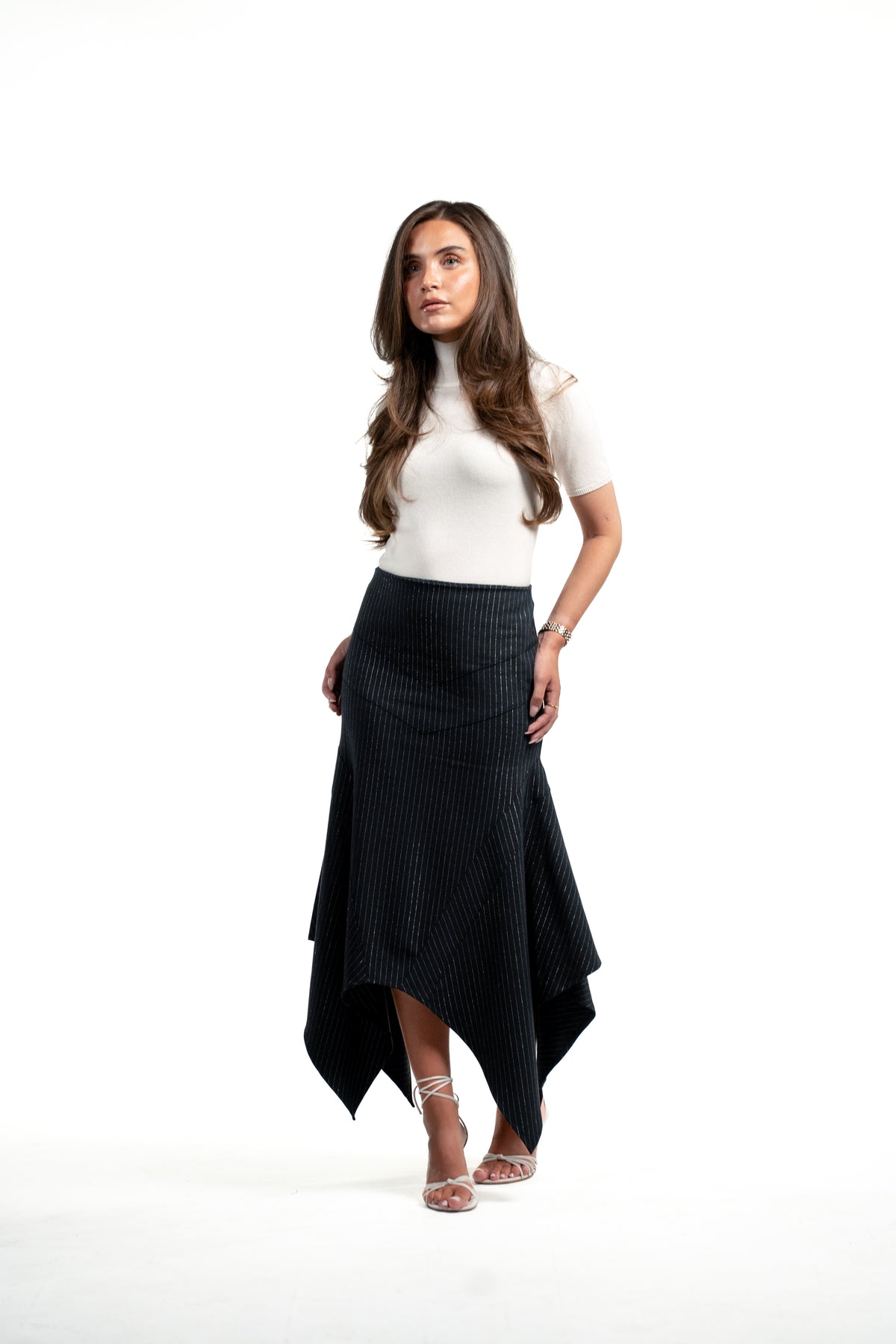 Jupe longue asymétrique - Céline