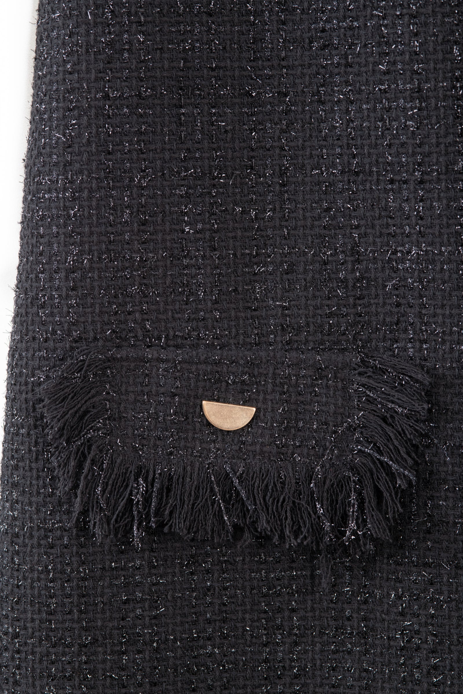 Robe en tweed noir - Agnès