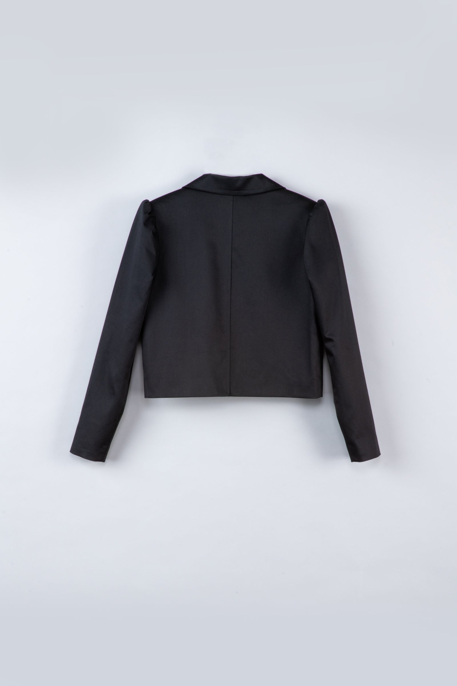 Veste courte en coton noir - Ava