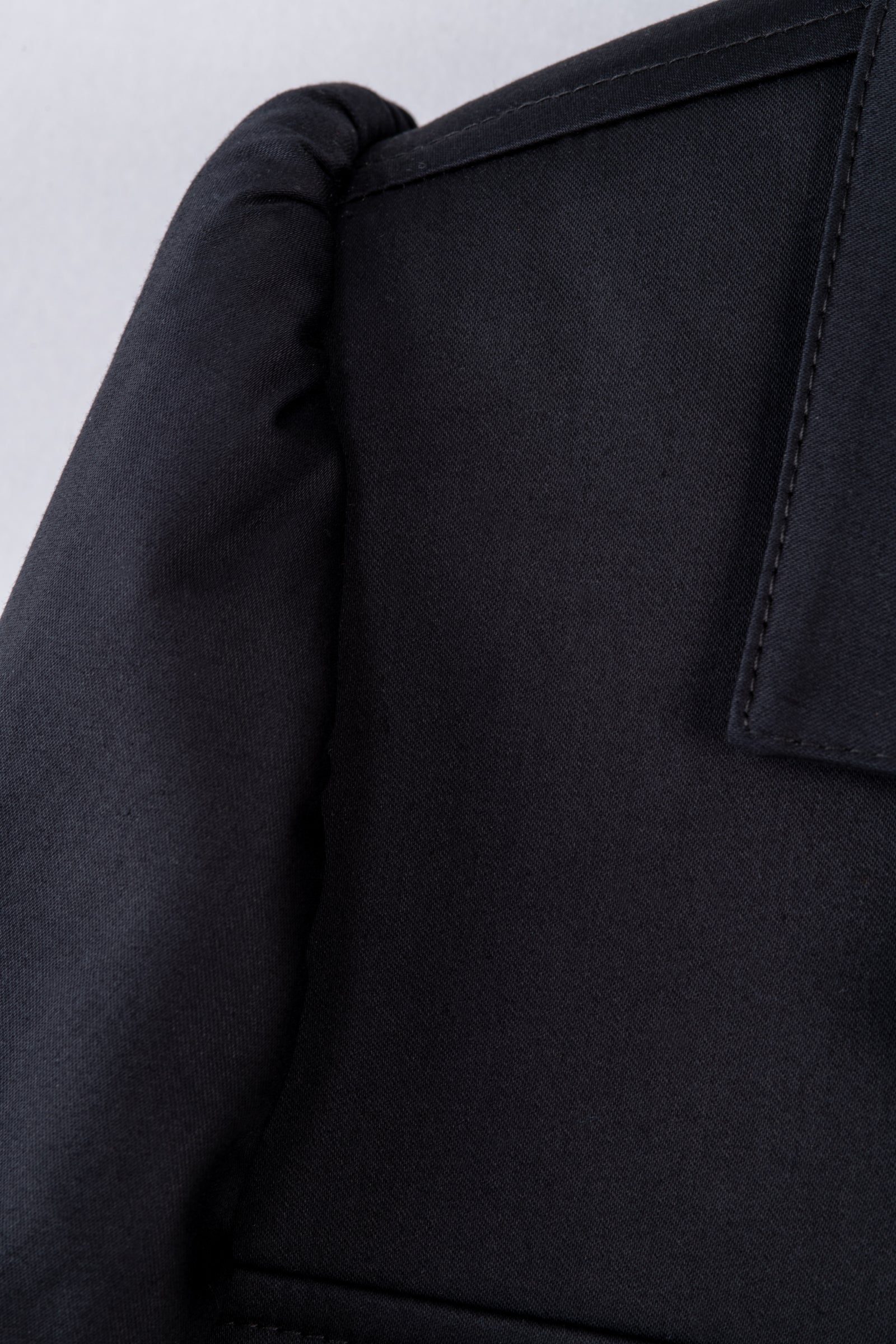 Veste courte en coton noir - Ava